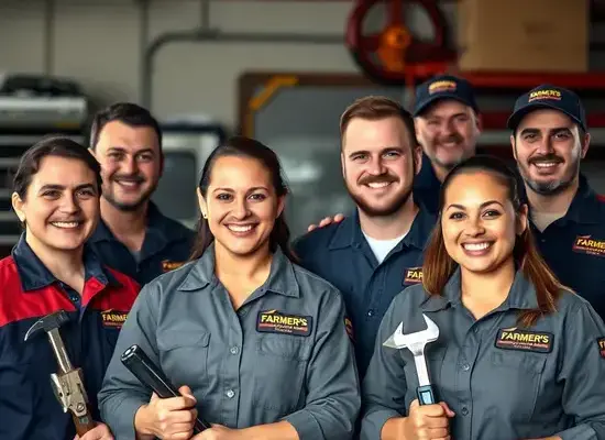 Farmer's Appliance Parts & Services team of certified technicians